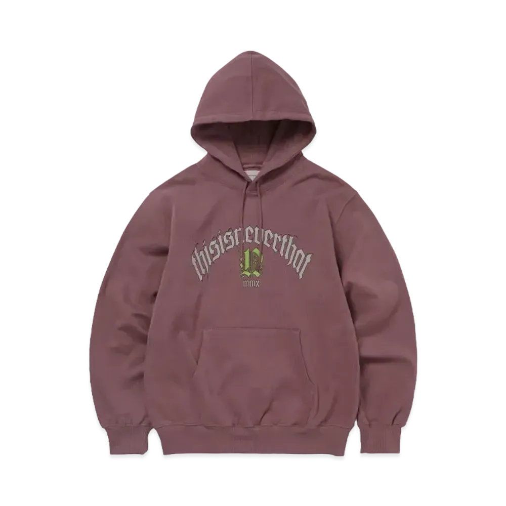 thisisneverthat Fortuna Logo Hoodie "Fuchsia"