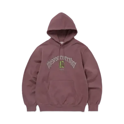thisisneverthat Fortuna Logo Hoodie "Fuchsia"