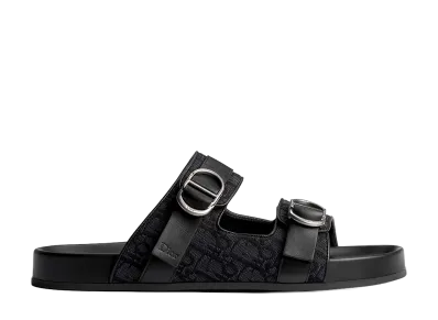 Dior Aqua Sandal Dior Oblique Jacquard "Black"