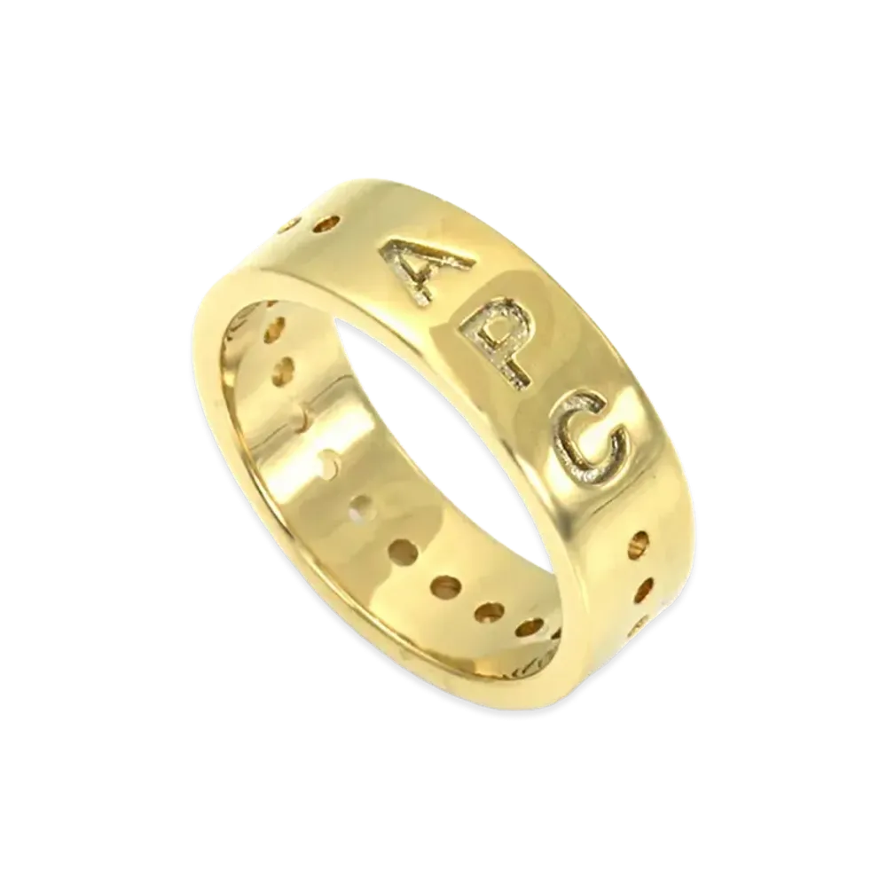 A.P.C. Concert Ring "Yellow Gold"