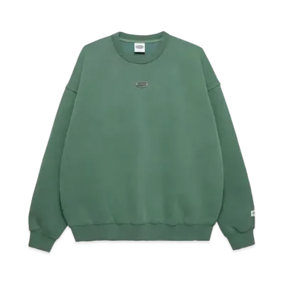 Paragraph Metal Ellipse Logo Crew "Green"