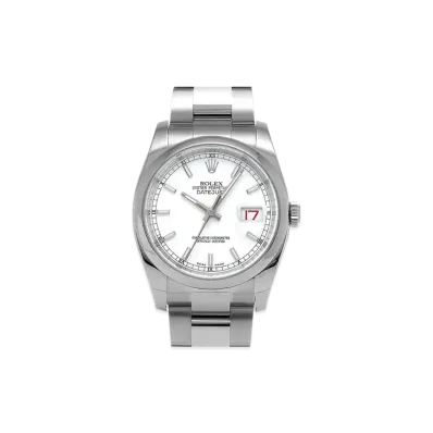 ROLEX Datejust 36 "White/Stainless Steel"