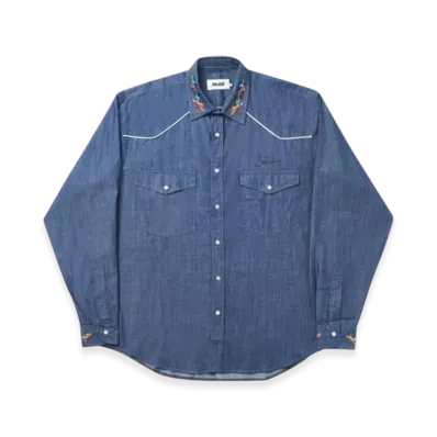 PALACE Ye-Ha(M) Shirt "Indigo"
