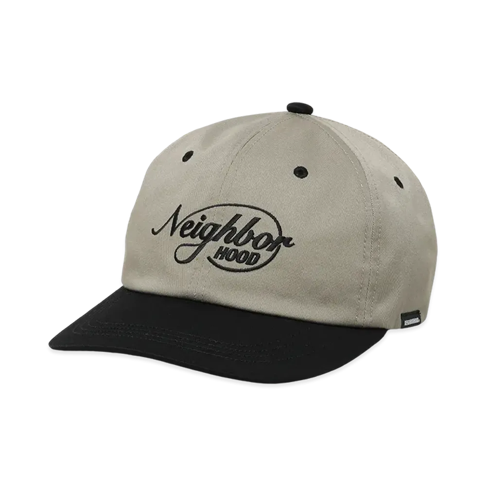 NEIGHBORHOOD Bicolor Dad Cap "Black"