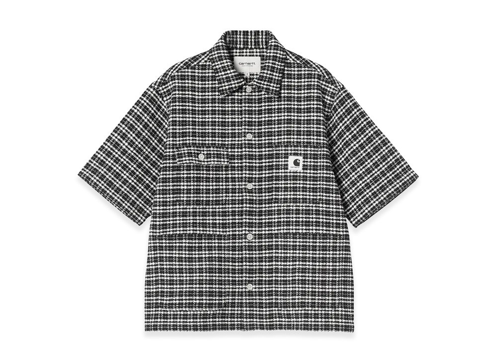 Carhartt WIP Women's S/S Michigan Shirt "Kander Check/Black"