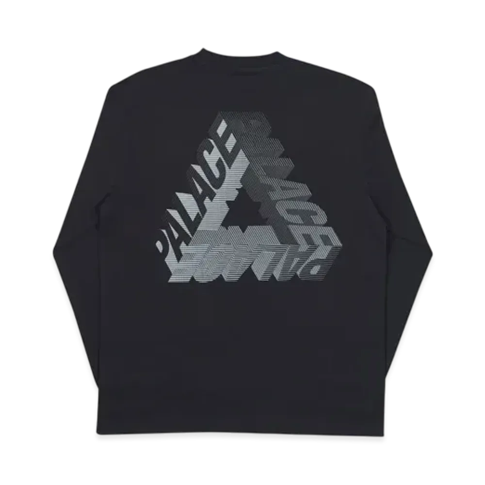 PALACE P-3D Longsleeve "Black"