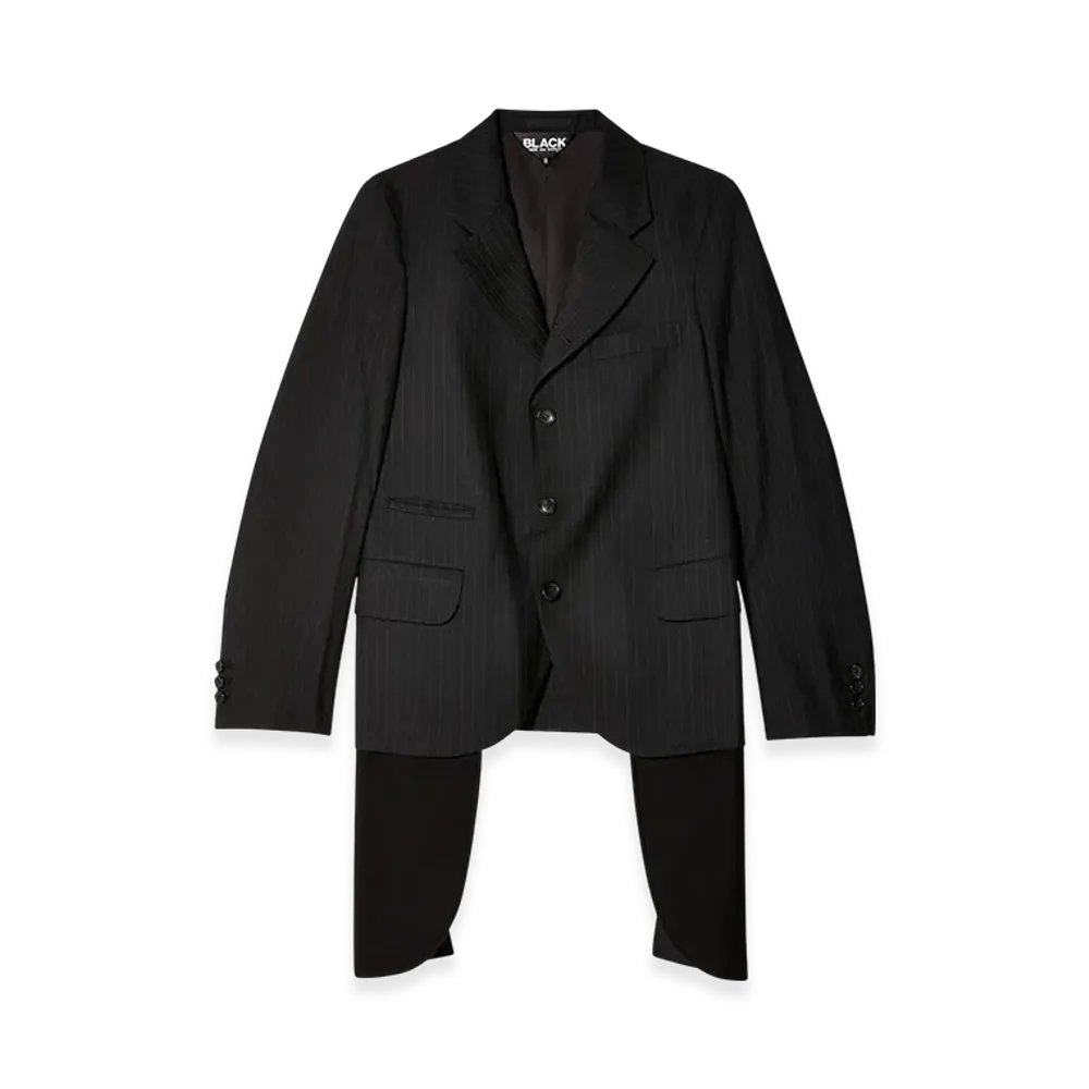 BLACK COMME des GARCONS Stripe Jacket "White"