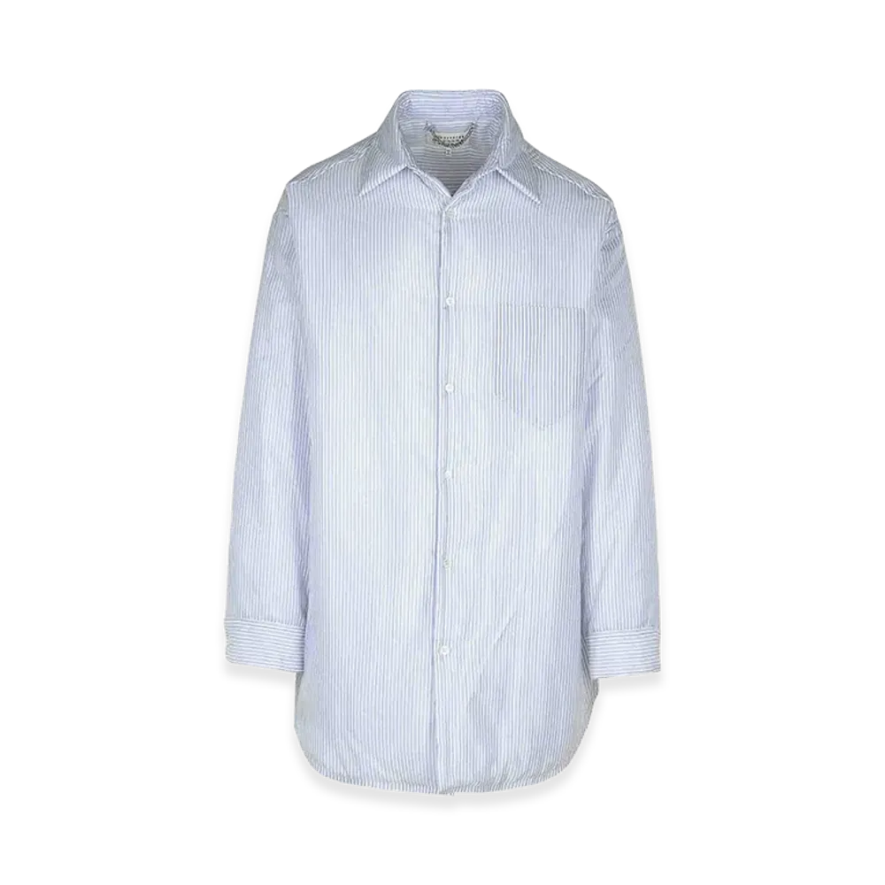 Maison Margiela Striped Shirt Jacket "Gray"