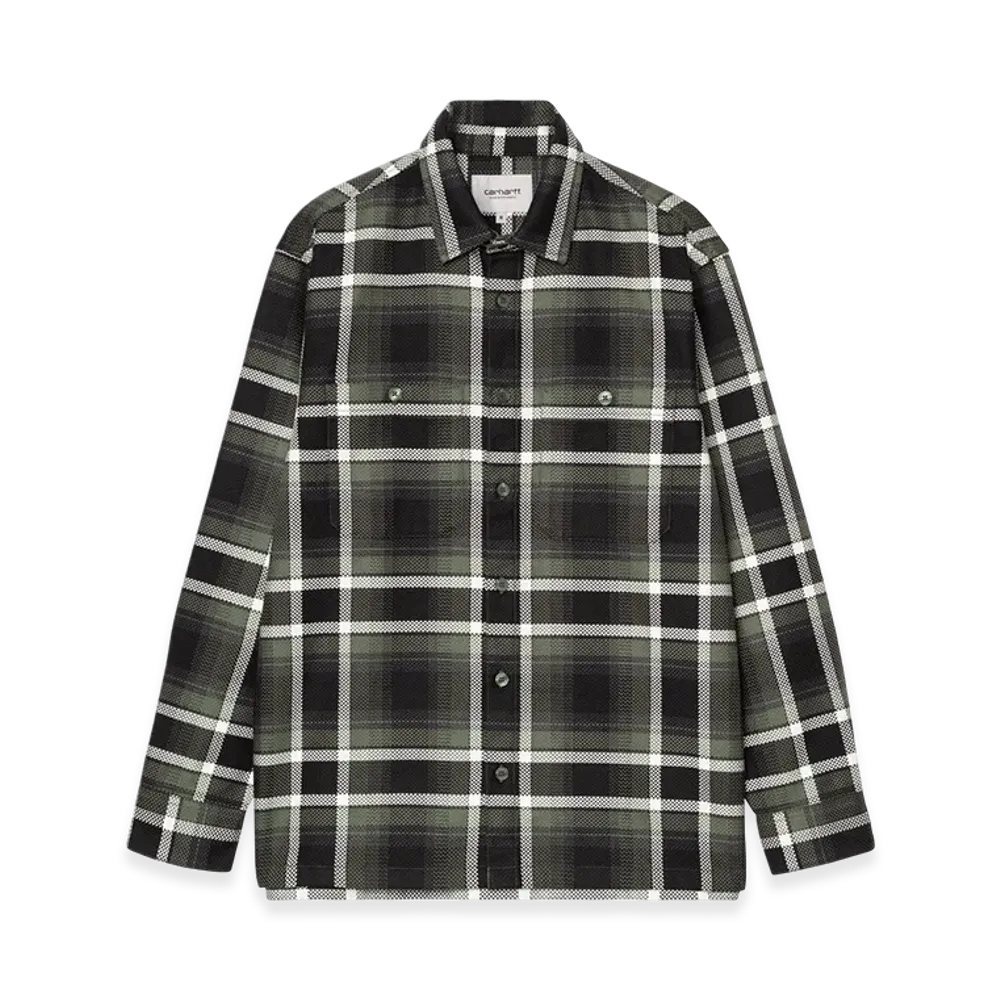 Carhartt WIP L/S Vaughn Shirt "Vaughn Check Opuntia"