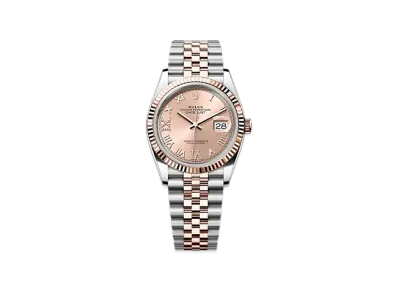 ROLEX Datejust 36 Oystersteel & Everose Gold "Everose Gold"