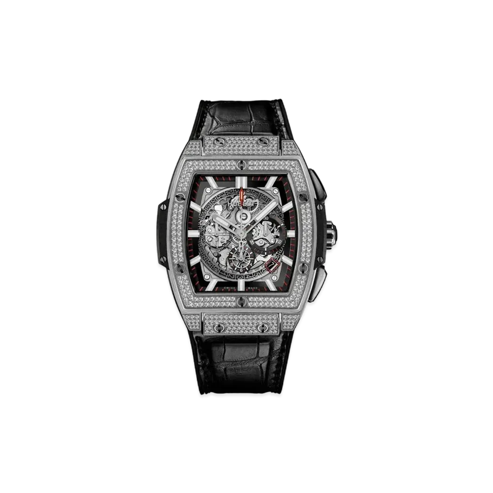 HUBLOT Spirit of Big Bang Titanium Pave 45mm