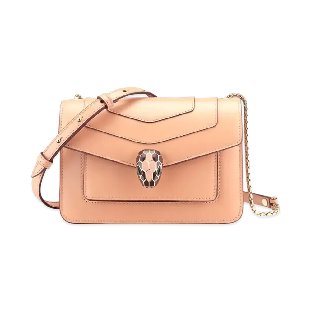 BVLGARI Serpenti Forever Crossbody Bag "Beige"