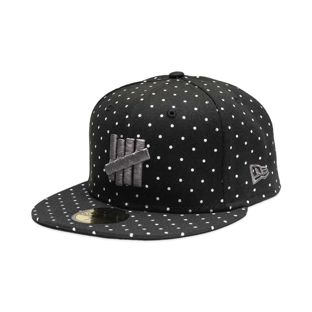 UNDEFEATED x NE Icon Dot Fitted "Black"