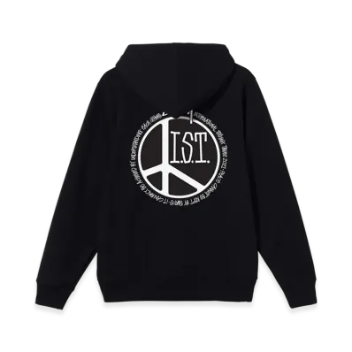 Stussy Peace Dot Hoodie "Black"