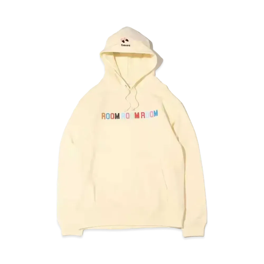 atmos pink x Room Room Room Logo Hoodie "White"