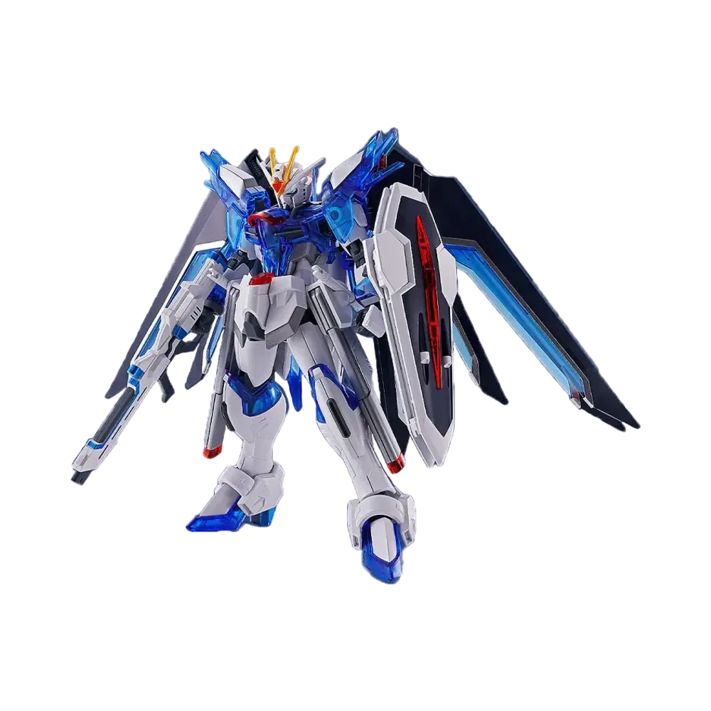 BANDAI "Ichiban Kuji" -Mobile Suit Gundam Gunpla 2024- C Prize HG 1/144 Rising Freedom Gundam Solid Clear
