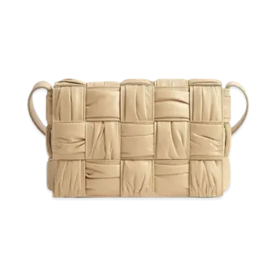 Bottega Veneta Cassette Crossbody Bag "Beige"