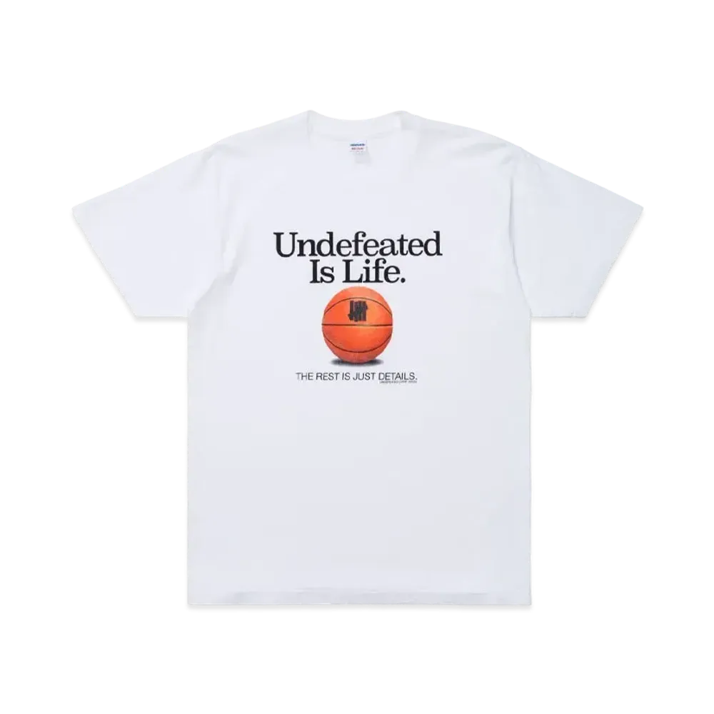 UNDEFEATED IS LIFE S/S TEE - 80120 "White"