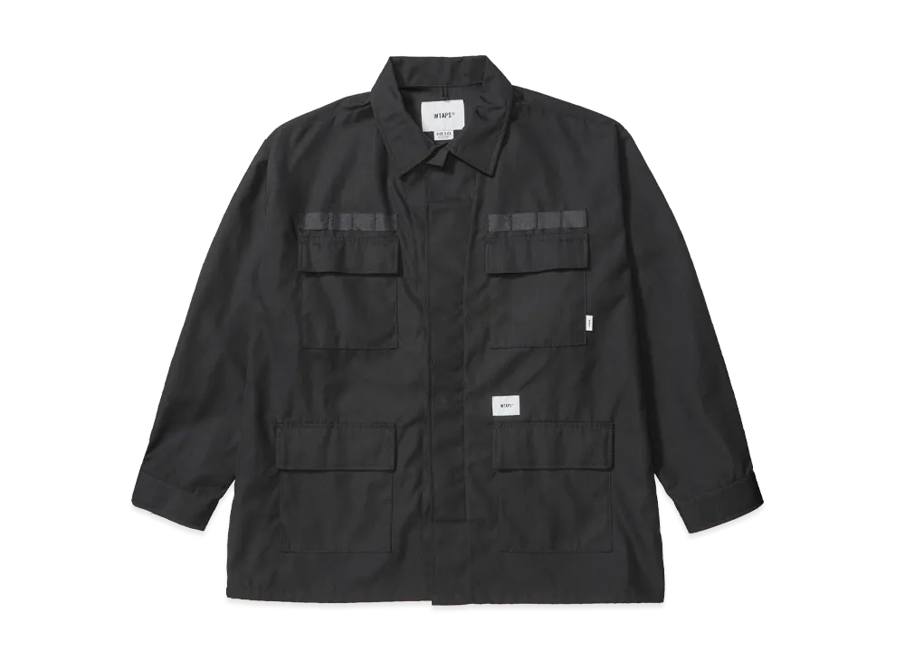 Wtaps JMOD 02 / LS / CTPL. Twill. Protect "Black"