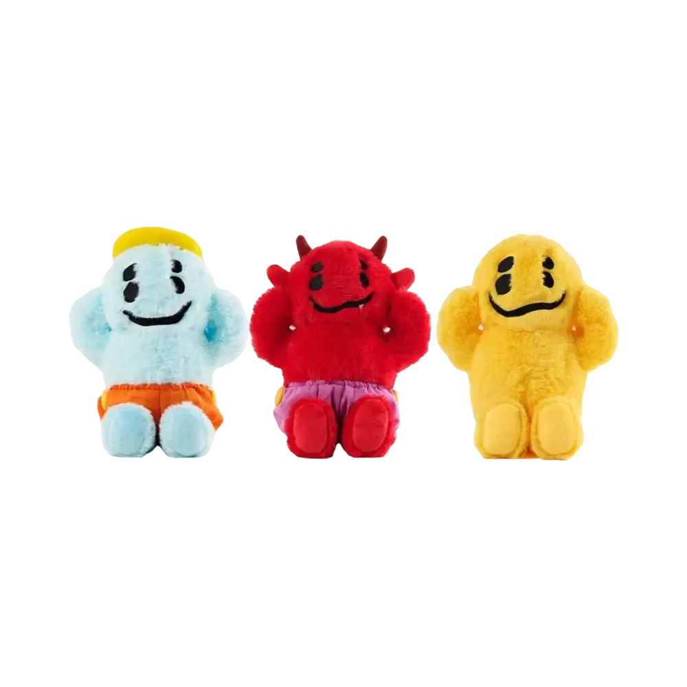 SAINT Mxxxxxx x Cactus Plant Flea Market Plush Smiles Set of 3 "Multi"