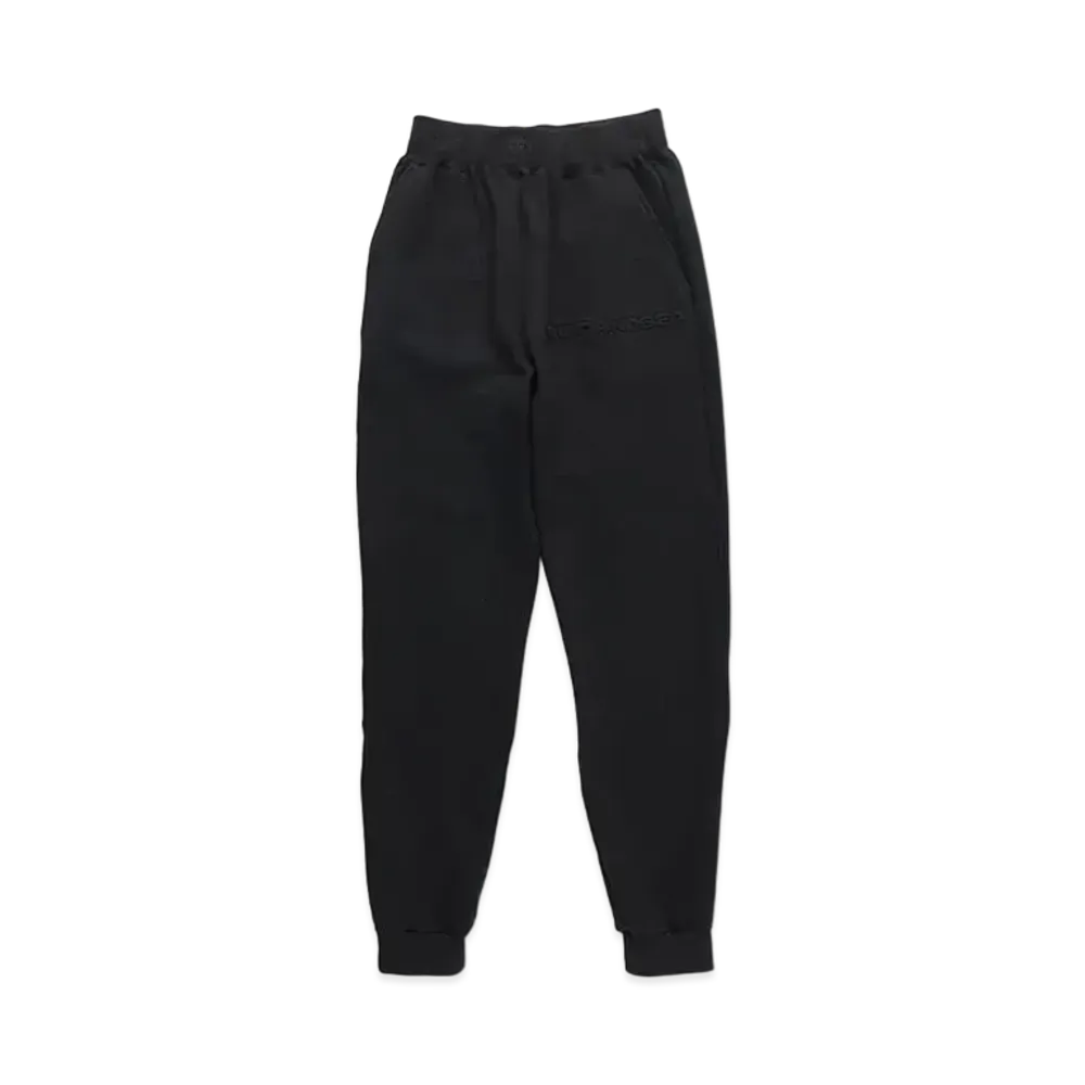 WIND AND SEA EMBOSSED SWEAT PANTS (FEMALE) "Black"
