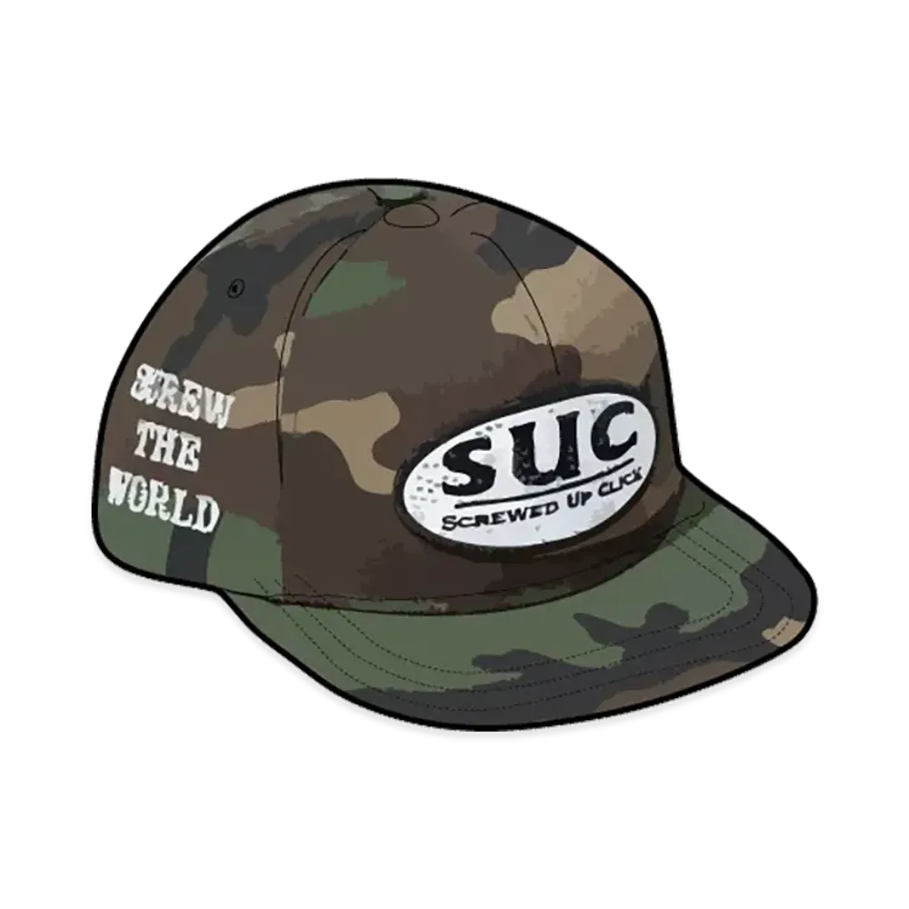 Supreme x DJ Screw SUC 5-Panel "Woodland Camo"