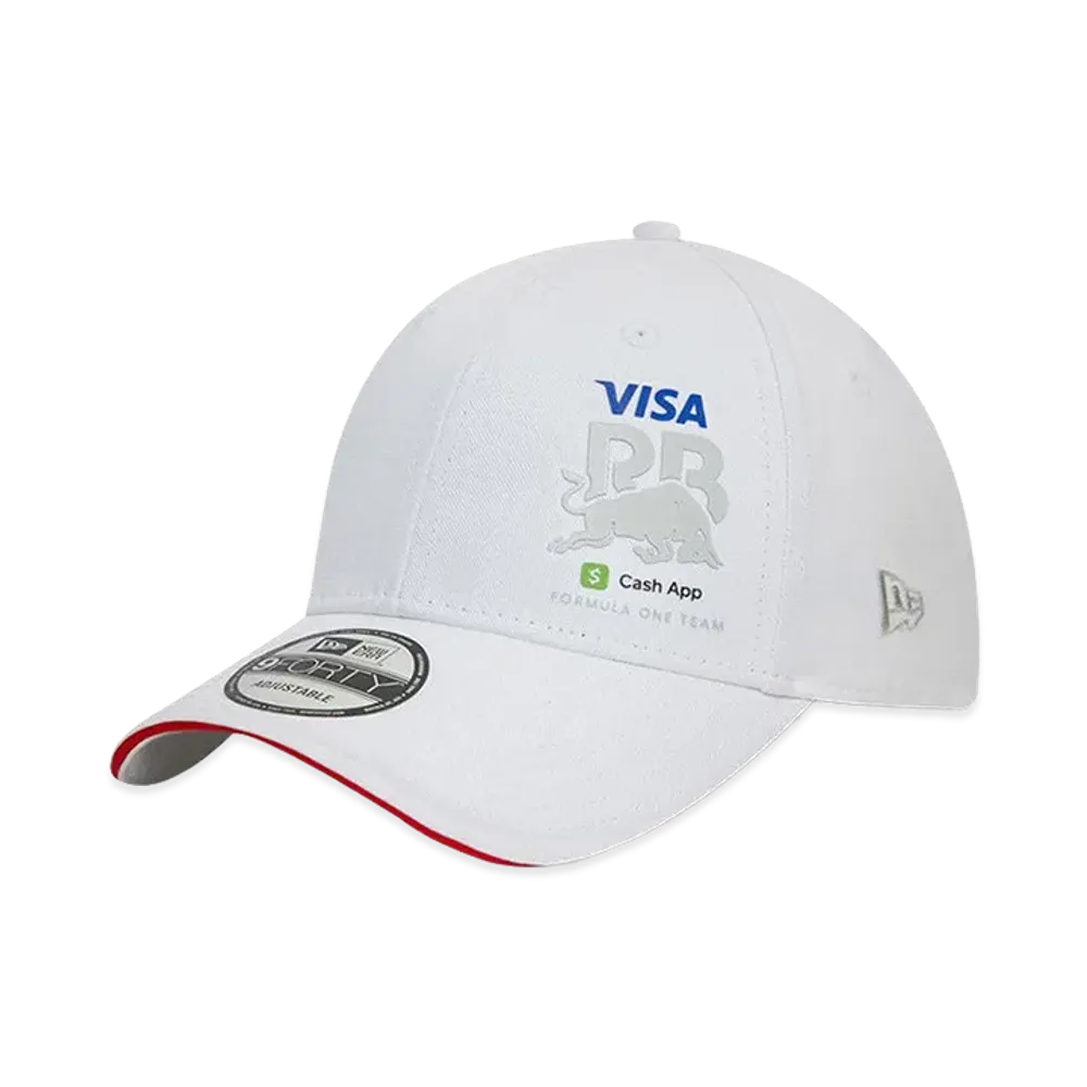 NEW ERA 9Forty Visa Cash App Racing Bulls F1 Team Flawless "White"