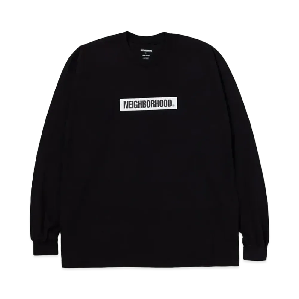 NEIGHBORHOOD NH . Tee LS-2 "Black"