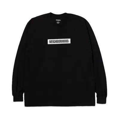 NEIGHBORHOOD NH . Tee LS-2 "Black"