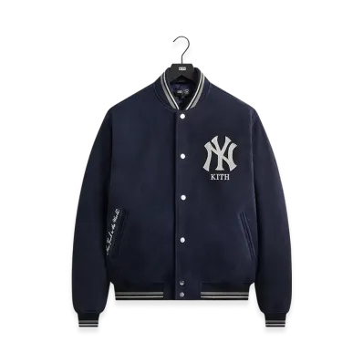 Kith x The New York Yankees Suede Porter Bomber Jacket "Nocturnal"