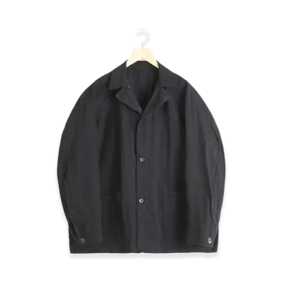 COMOLI Denim Work Jacket "Black"