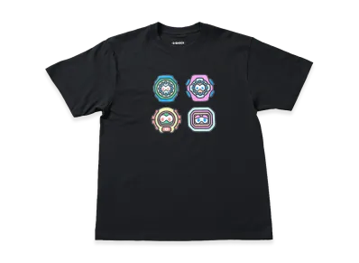 Casio G-Shock x NIGO Four Face Simple T-Shirt Black "Black"