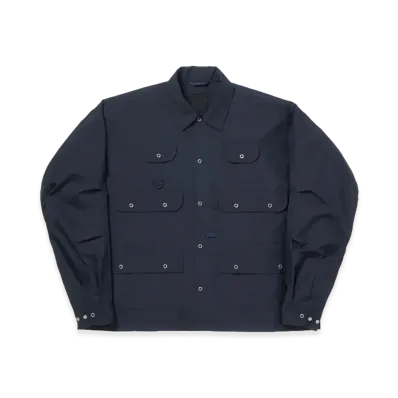 DAIWA PIER39 Tech Multi Fishing Pocket Shirt L/S Solid "Dark Navy"
