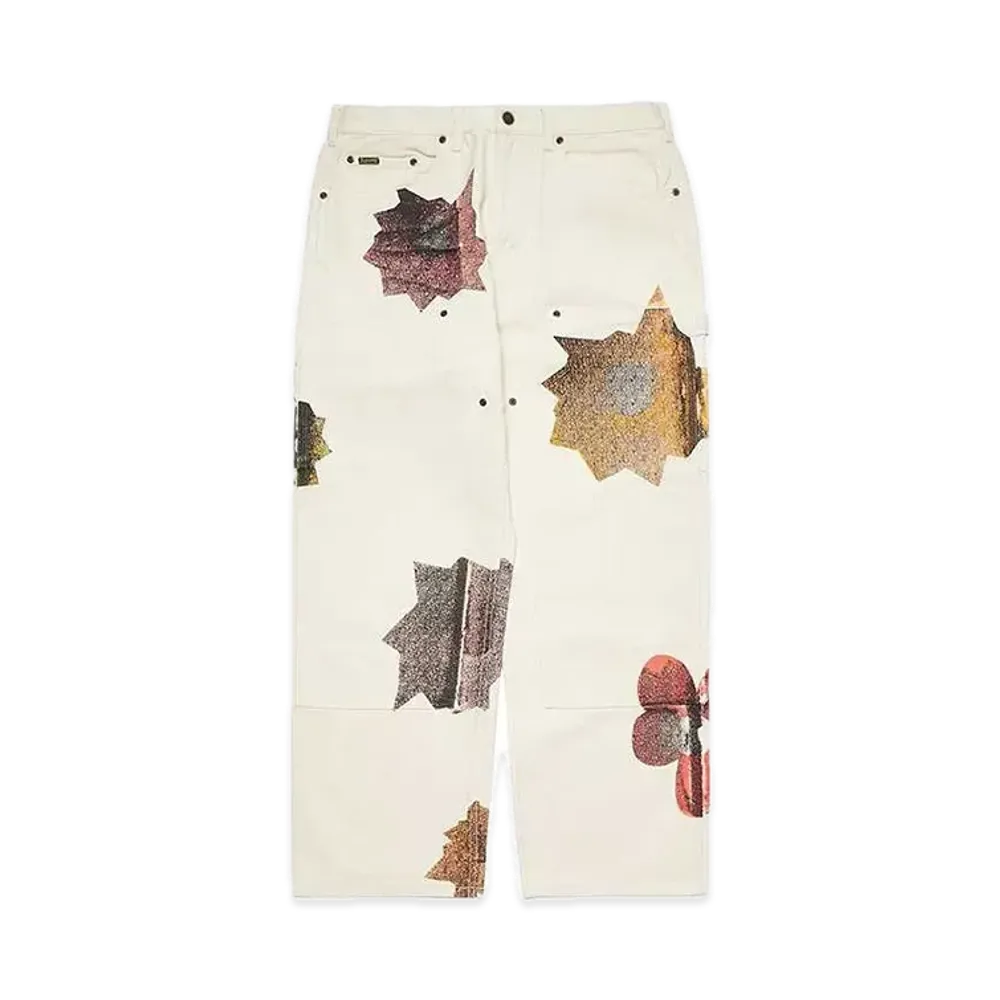 Supreme Nate Lowman Double Knee Painter Pant "Natural"