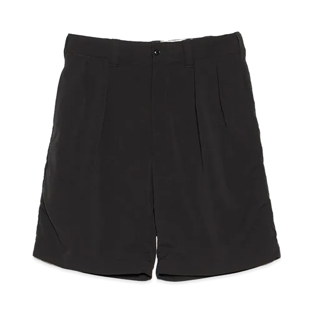 nanamica Alphadry Double Pleat Shorts "Black"