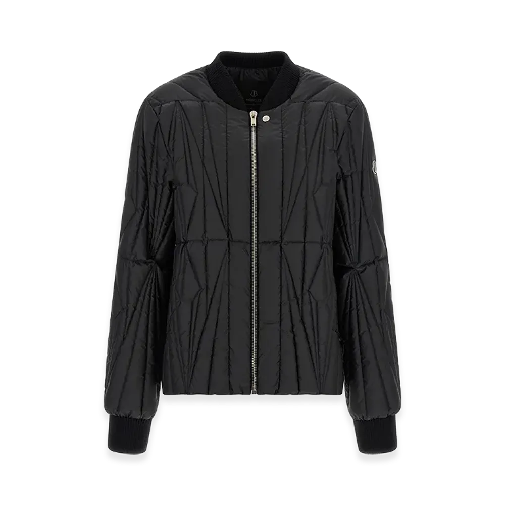 Rick Owens x Moncler 'Geocamo Flight' Down Jacket "Black"