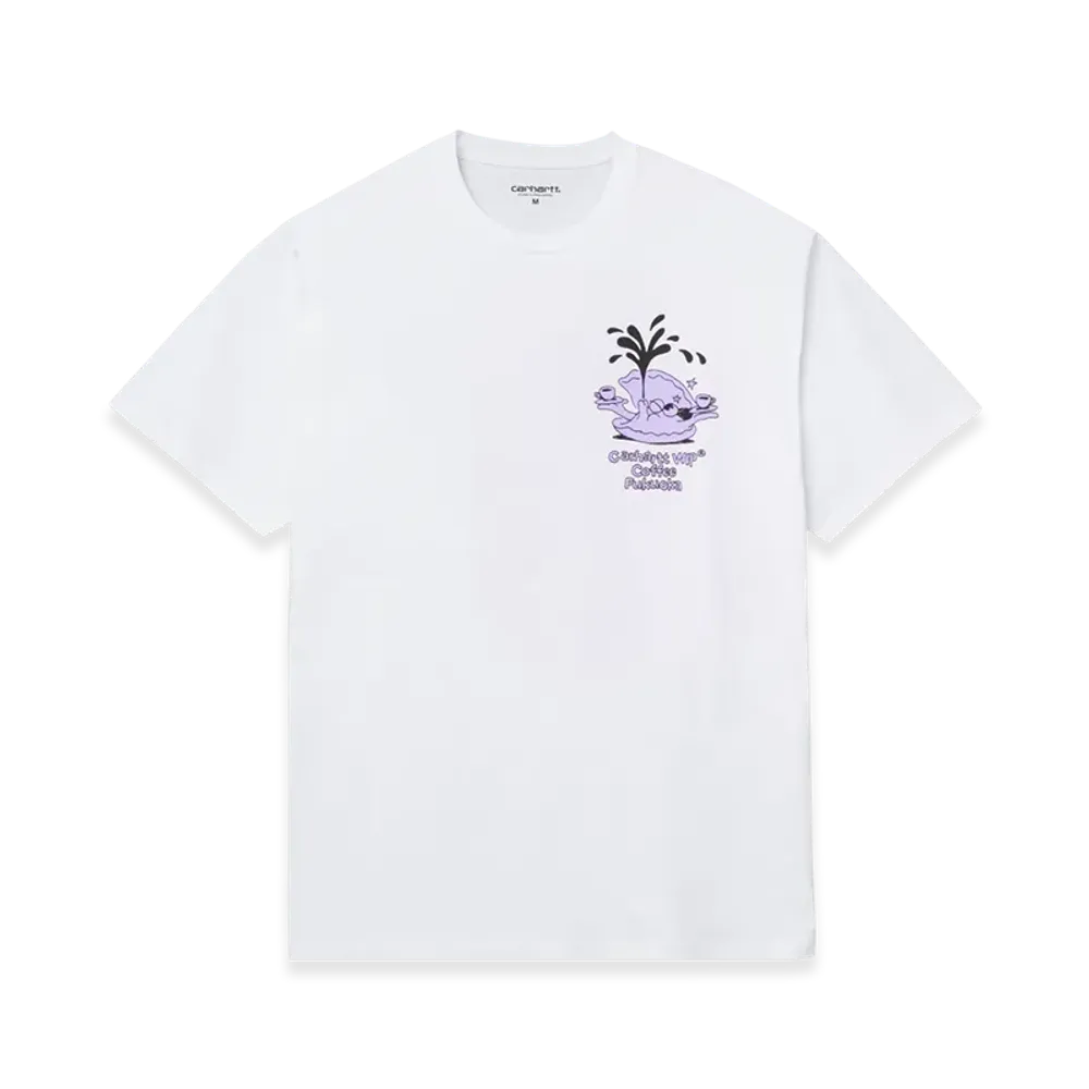 Carhartt WIP Coffee capsule Fukuoka Tee "White"