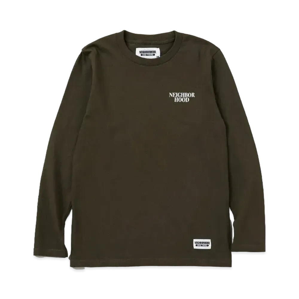 NEIGHBORHOOD OT . Tee LS-2 "Olive Drab"