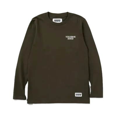 NEIGHBORHOOD OT . Tee LS-2 "Olive Drab"