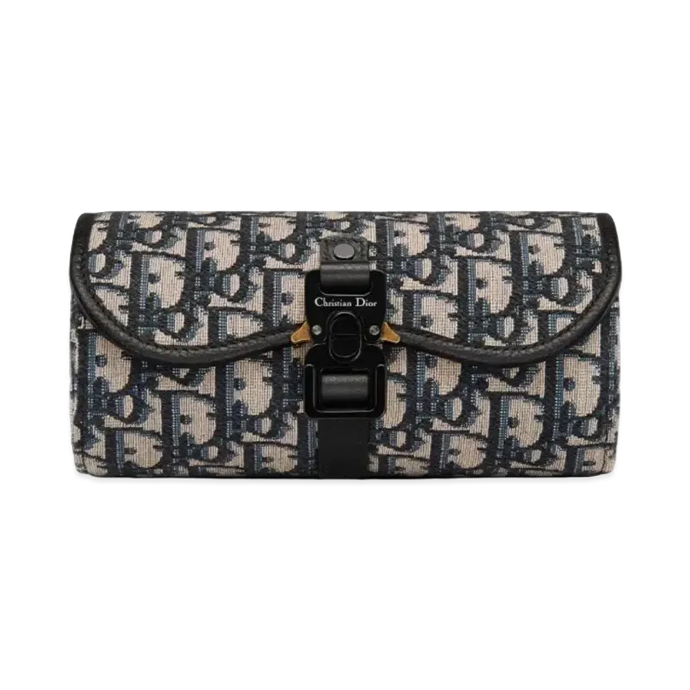 Dior Gallop Watch Case Dior Oblique Jacquard "Beige/Black"