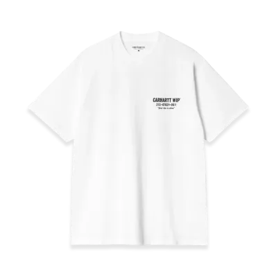 Carhartt WIP Less Troubles T-Shirt "White/Black"