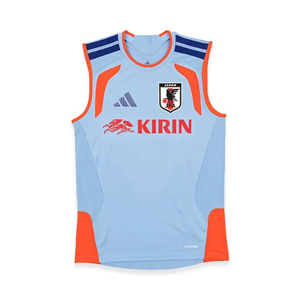 adidas Soccer Japan 2026 Pro Sleeveless Jersey "Ash Blue"