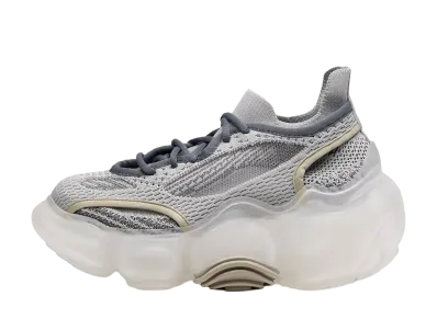 grounds MOOPIE KNIT ON KNIT "Light Gray/Clear Matte"