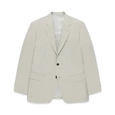 WACKO MARIA x Ermenegildo Zegna Single Breasted Jacket "Ivory"