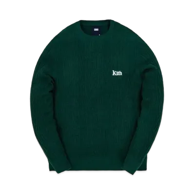 Kith Vintage Tilden Crewneck Sweater "Scarab"