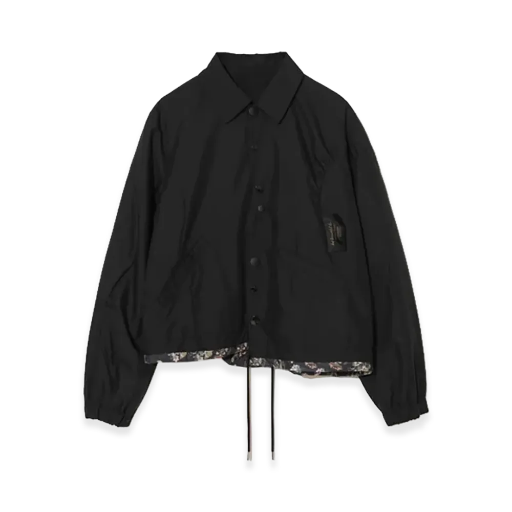 UNDERCOVER Polyester Coach Jacket "Black"
