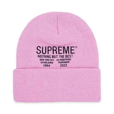 Supreme Nothing But Beanie "Pink"