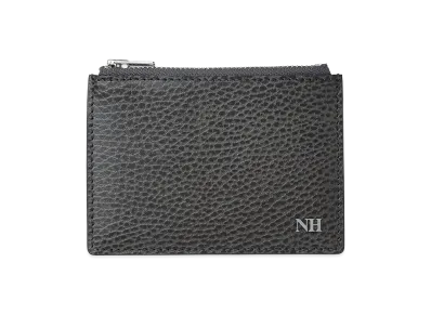 NEIGHBORHOOD Leather Card Case "Gray"