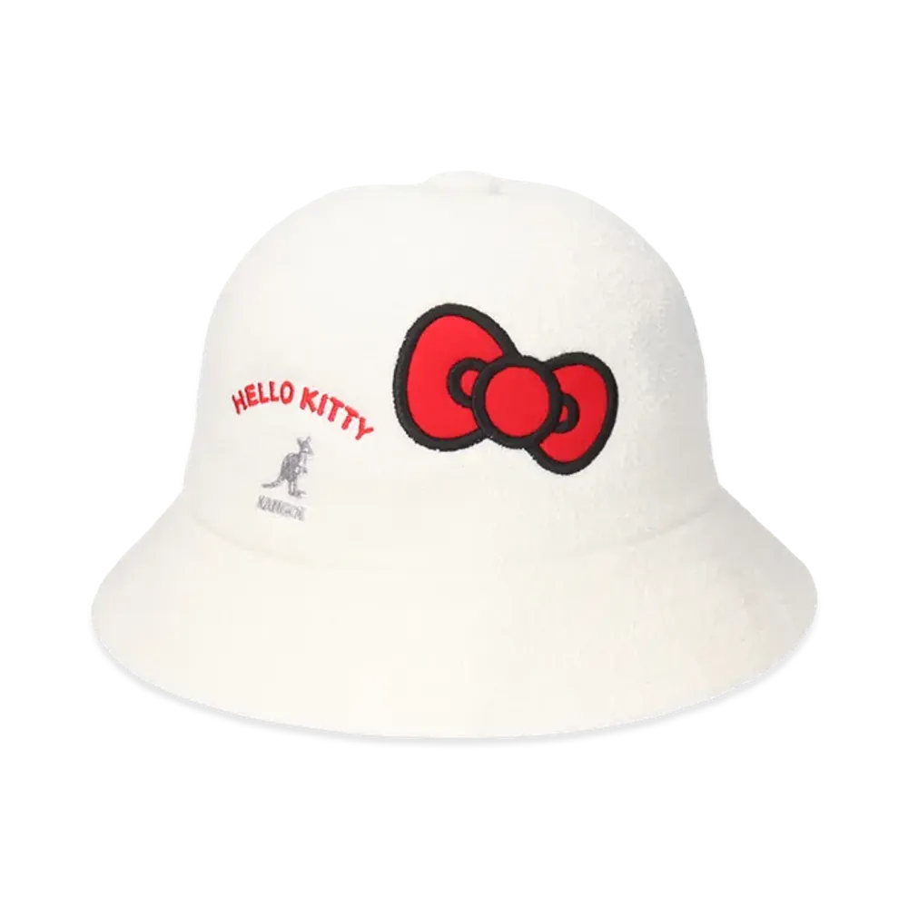 KANGOL x HELLO KITTY Bermuda Casual "White"