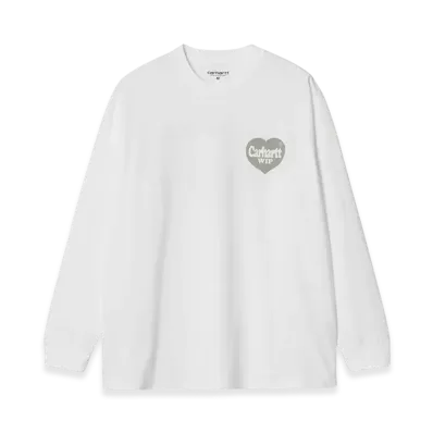 Carhartt WIP Spree Long Sleeve T-Shirt "White"